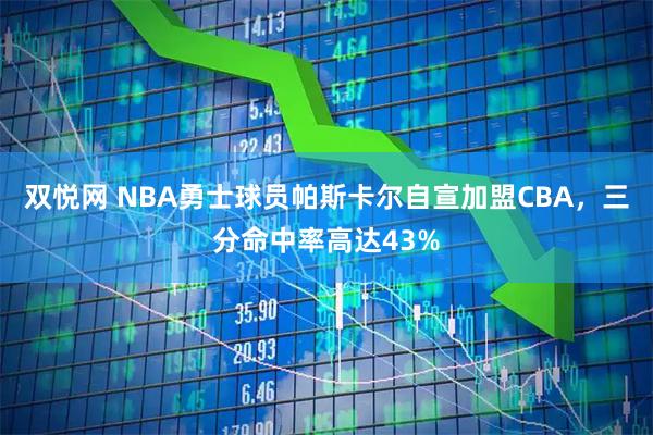 双悦网 NBA勇士球员帕斯卡尔自宣加盟CBA，三分命中率高达43%